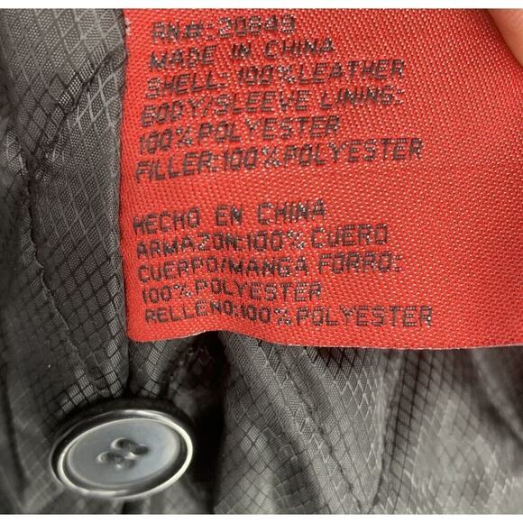 NEW Excelled Collection Plus Sz 1X Black Leather Mid Length Jacket Coat NWT - Picture 5 of 9